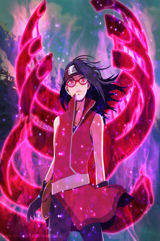 Sarada: The Rising Star of the Uchiha Clan 🌟