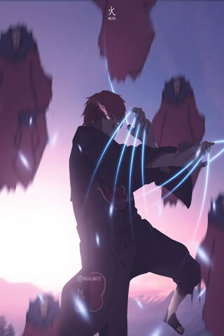 Sasori: The Puppet Master of Shadows 🎭✨