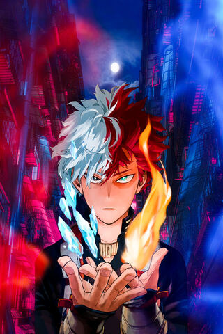 The Dual Power of Shoto Todoroki: Fire and Ice 🔥❄️