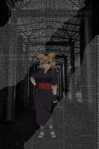 Temari's Shadowed Journey 🌪️✨