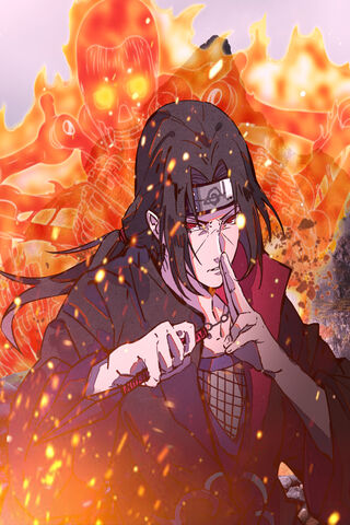 The Silent Guardian: Uchiha Itachi's Resolve 🔥🗡️