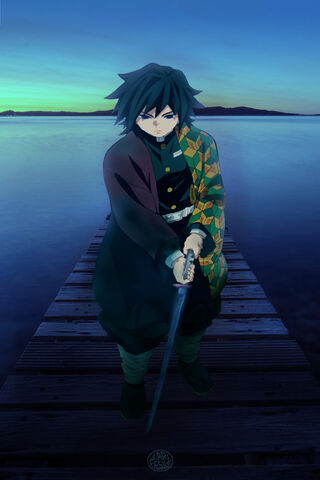 Giyuu Tomioka: The Serene Swordsman 🌊⚔️