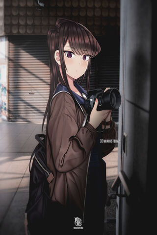 Komi Shouko: The Shy Photographer 📸✨