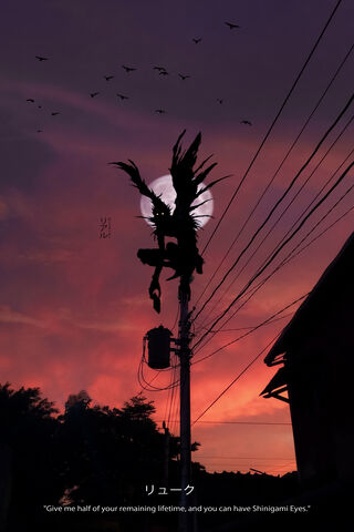 Ryuk: The Shinigami of Shadows 🌙👹