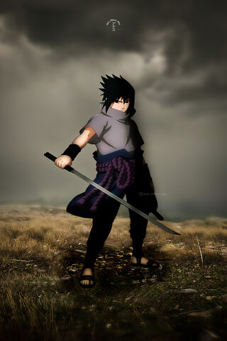 Sasuke Uchiha: The Lone Avenger 🌌⚔️