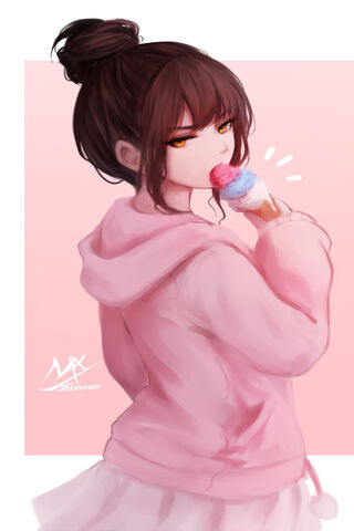 Sweet Temptation: A Chill Vibe 🍦✨