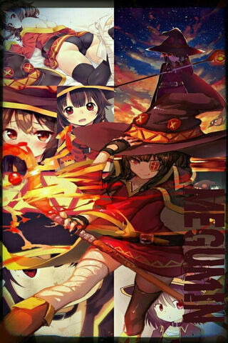 Megumin: The Explosive Mage of Darkness! 💥✨