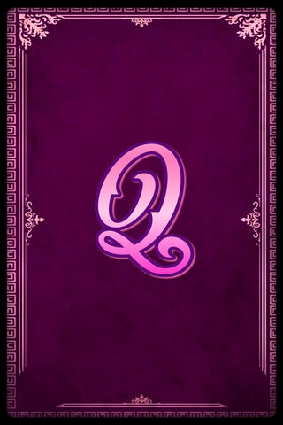 Queenly Elegance: The Letter Q