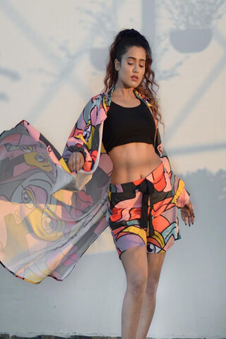 Garima's Grace: A Dance of Colors 🌈✨