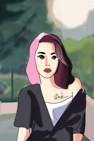 Whimsical Elegance: The Pink-Haired Muse 🌸✨