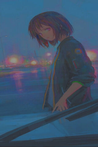 Urban Dreamscape: A Night in Neon