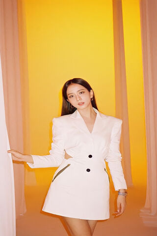 Radiant Elegance: Jisoo Shines Bright ✨