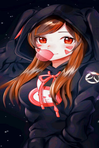 Anime Girl Red Eyes