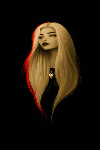Mystical Elegance: The Enigmatic Blonde