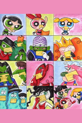 Chicas SP: A Colorful Cartoon Crossover! 🌈✨