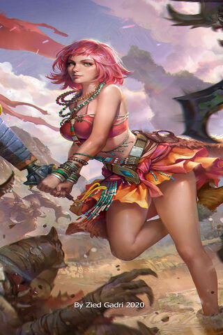 Hamra: The Warrior of the Desert 🌵✨