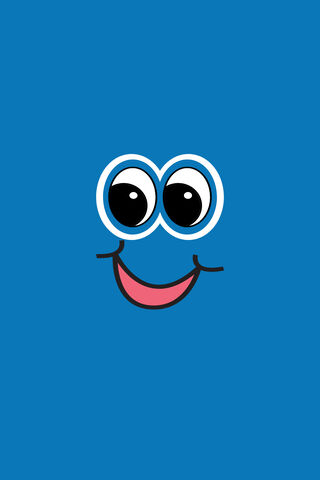 Joyful Blue Buddy 😊