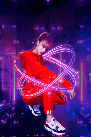 Vibrant Vibes: Lisa's Electric Style ⚡️✨