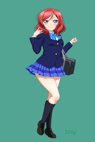 Maki's Charming School Spirit! 🎶✨