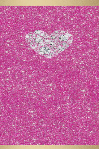 Sparkling Love: The Pink Diamond Heart 💖✨