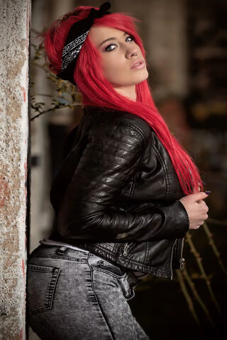 Vibrant Rebel: The Allure of Red Hair