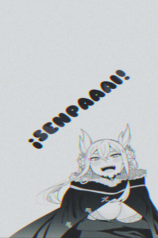 Senpai's Playful Call! 🎉