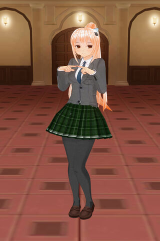 Timid Charm: The Shy Anime Girl