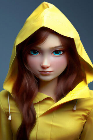 3D CGI Girl