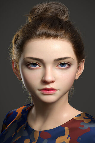 Beautiful CGI Girl