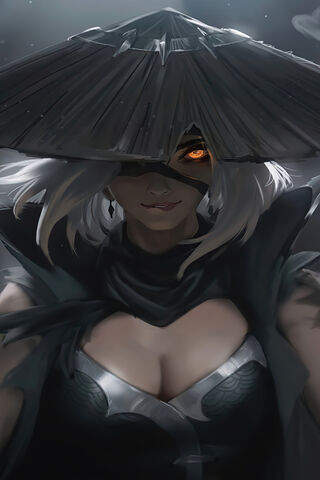 Enigmatic Warrior of the Night 🌙⚔️