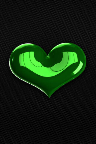 Emerald Affection: A Heartfelt Shine 💚✨
