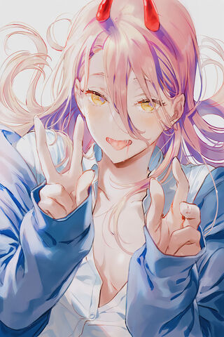 Devilish Charm: A Chainsaw Man Character