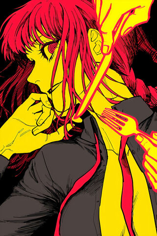 Forks and Fates: A Chainsaw Man Encounter 🍴🔪