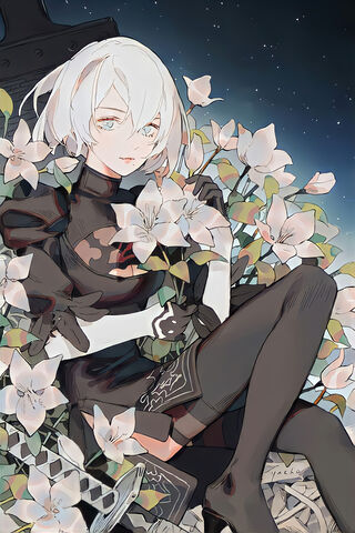 Blossoms of Resistance: A Nier Automata Tribute 🌸✨