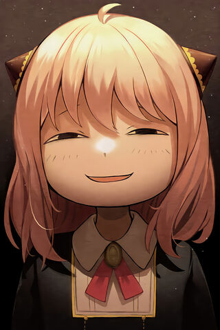 Anya's Mischievous Smile 😄✨