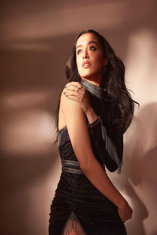 Elegance in Shadows: Shraddha Kapoor's Stunning Look