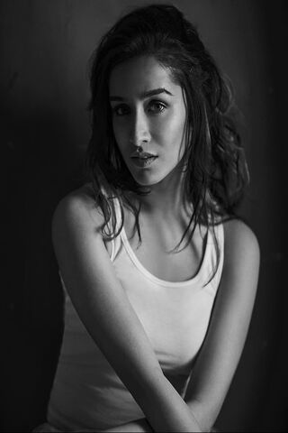 Elegance in Monochrome: A Glimpse of Shraddha Kapoor