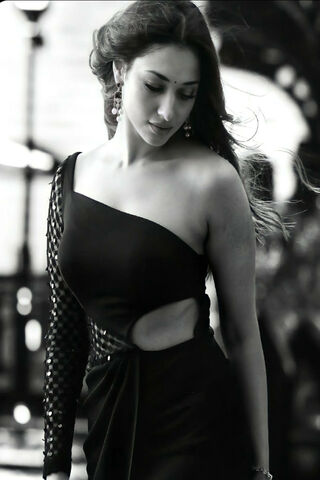 Elegance in Monochrome: Tamannaah's Timeless Charm