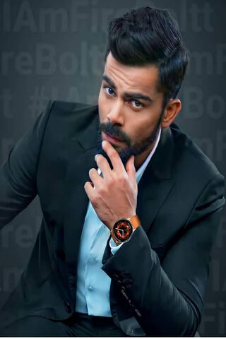 Virat's Charismatic Charm: A Star in Focus 🌟