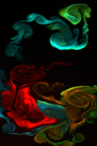 Whimsical Swirls of Color 🌈✨