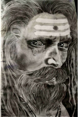 The Mystic Gaze of the Sadhu 🌌✨