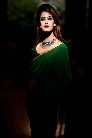 Elegance in Shadows: The Allure of Swati Krishnan