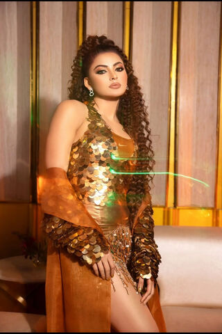 Glimmering Elegance: Urvashi Rautela Shines Bright