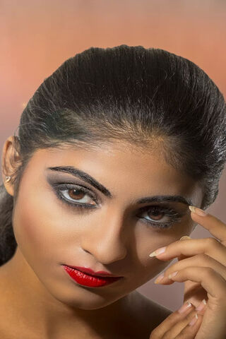 Elegance in Tradition: A Modern Indian Portrait