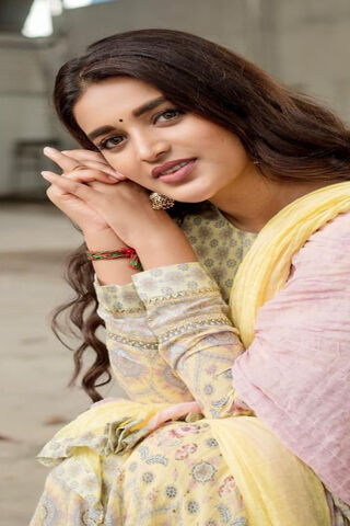 Elegance in Tradition: Nidhi Agerwal's Graceful Charm