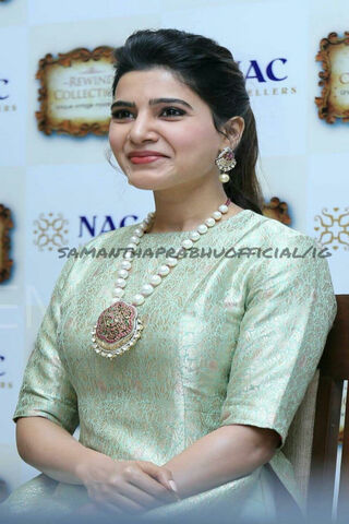 Elegance Personified: Samantha Ruth Prabhu Shines Bright
