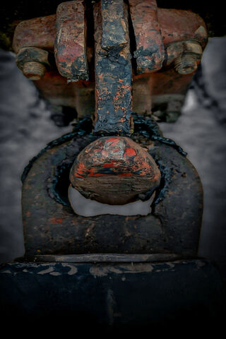 The Heart of the Machine: Tractor Joint Close-Up