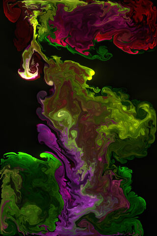 Mystical Swirls: A Dance of Colors 🌈✨