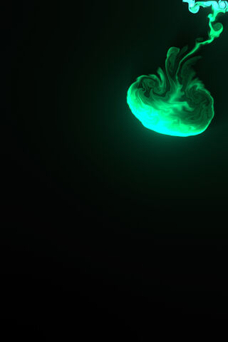 Mystical Green Swirl 🌌✨