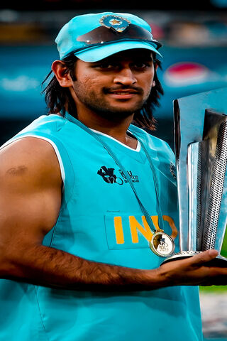 Champion of Cricket: Mahendra Singh Dhoni's Glory Moment 🏆